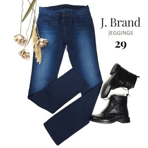 J Brand Blue Distressed Jeggings New Sz 29